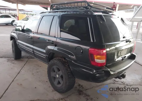 2004 Jeep Grand Cherokee Limited z USA, uszkodzony, nr VIN 1J8GW58N24C309329